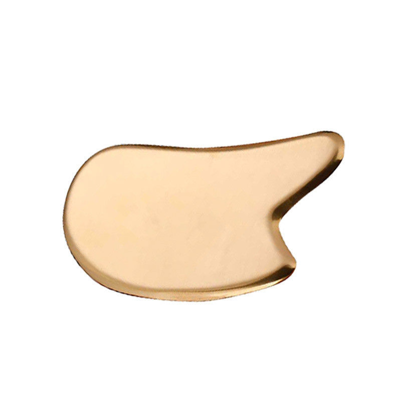 Massaggio efficace e muscolare Brass Guasha Scraping Massage Board Metal Brass Guasha for Skincare Massage 2024
