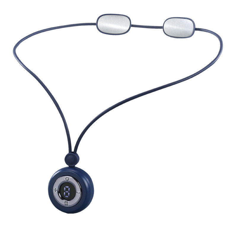 Area di massaggio 2024 Smart Electric Pulse Mini Neckband Therapy Massager per la protezione del collo e logo personalizzato disponibile