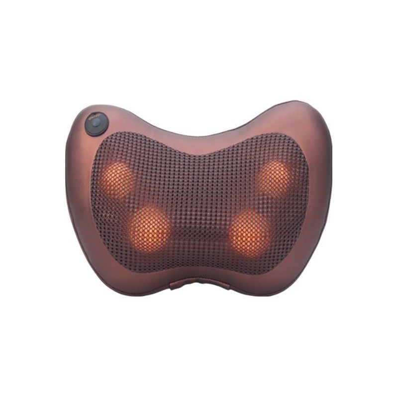 Compressa di calore a infrarossi beige cuscino elettrico per massaggi cervicali per la casa