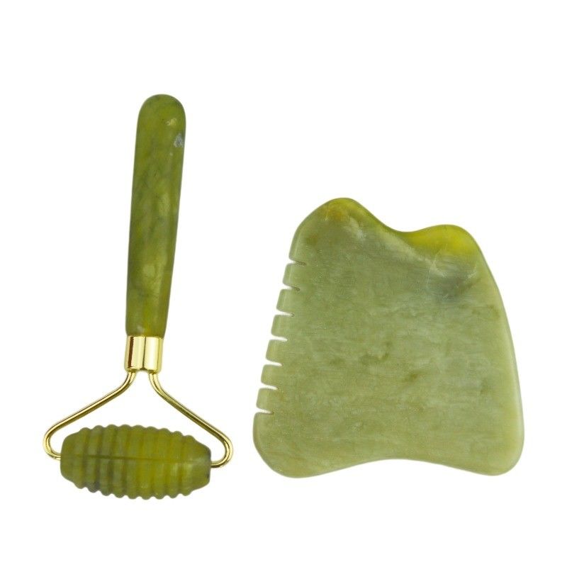 Di'addio alla tensione muscolare e ciao alla pelle radiante con la tavola di raschiatura Xiuyan Jade Gua Sha