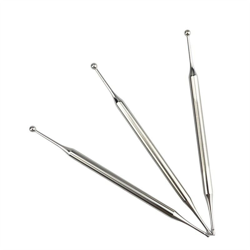 Disponibile il logo personalizzato in acciaio inossidabile Manual Acupressure Reflexology Pen for Body Health Care Tissue Therapy Massage Stick