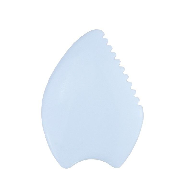 White Jade Gua Sha Scraping Massage Board per Logo personalizzato Disponibile Massaggiatore Faciale Spa Lo Strumento di Cura della Salute Ultimate