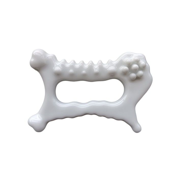 Strumento di massaggio in ceramica portatile Gua Sha Massaggiatore faciale popolare per la cura della pelle e del corpo anti-età