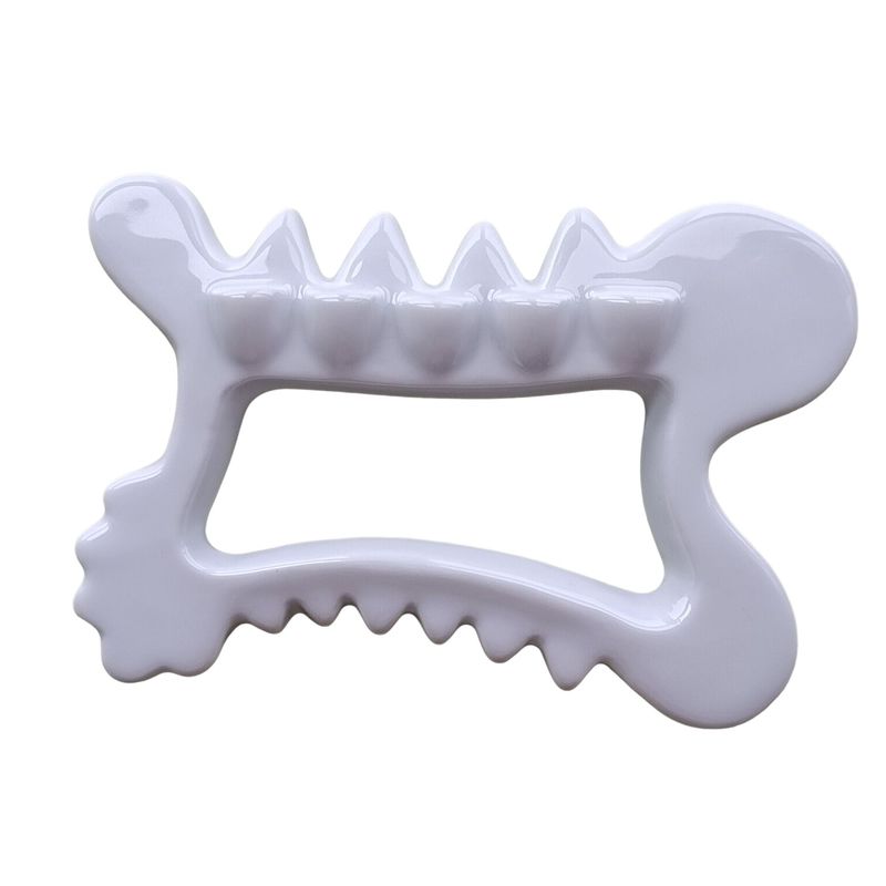 Strumento di massaggio del corpo e del viso per il popolare 2024 Ceramica Gua Sha Scraping Facial Beauty Dredge Meridiani Prodotti sanitari
