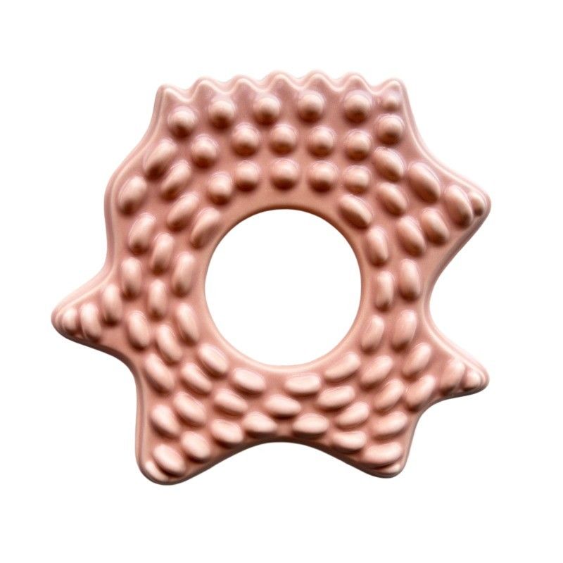 Massaggiatore Faciale Spa Forma Stella Rosa Grandi Tavola Massaggio in Ceramica Gua Sha con Logo Personalizzato Disponibile