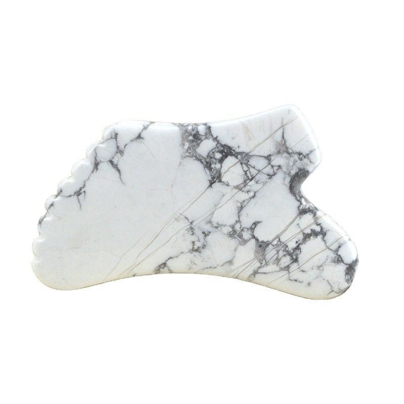 Attrezzatura per massaggi per la salute del corpo 2024 Howlite Gua Sha Scraping Board per strumento di bellezza