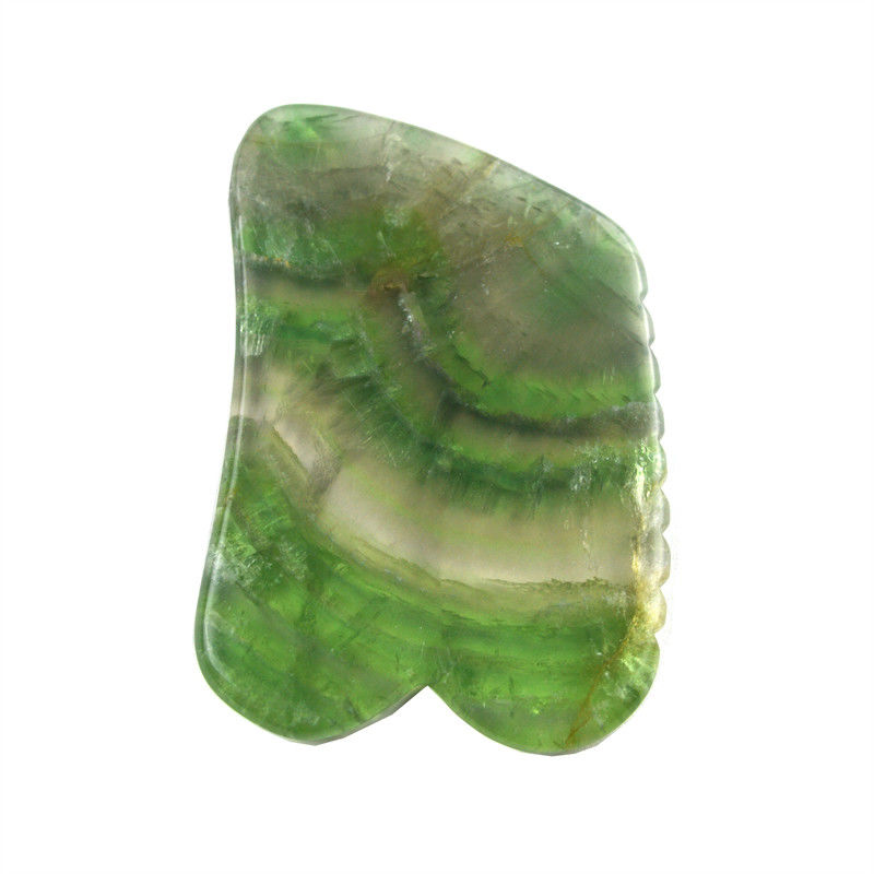 Tabella di Gua Sha per Massaggio Corporeo e Facciale Pietra Cura della Pelle Strumento di Massaggio Bellezza Faciale