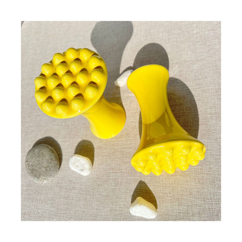 SPA terapia di agopuntura ceramica Gua Sha strumento di raschiatura per il trattamento anti-invecchiamento del corpo volto collo e testa in ceramica