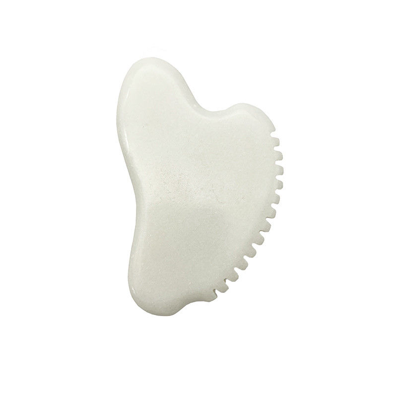Massaggiatore facciale portatile Gua Sha Scraper Natural Jade Stone Massaggiatore per la cura della pelle per il corpo Collo schiena Bellezza Salute Occhio SPA
