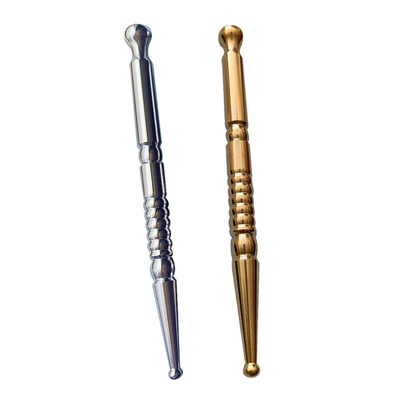 Penna tecnica di agopuntura lucida Riflessologia facciale Strumenti massaggiatori in acciaio inossidabile Strumento di massaggio dei tessuti profondi Strumento