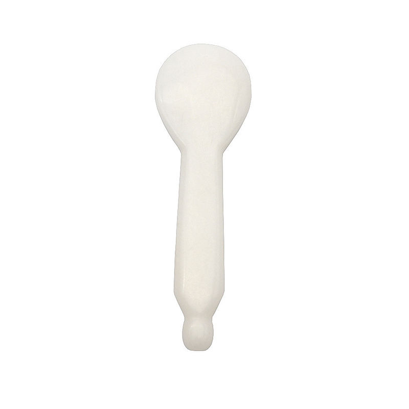White Jade Gua Sha Massage Stick per massaggi oculari facciale e sonda a punta di agopuntura portatile