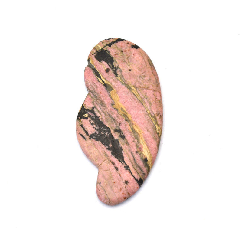 Mascherino a base di giada a base di rhodonite rosa a uso facciale multifunzionale