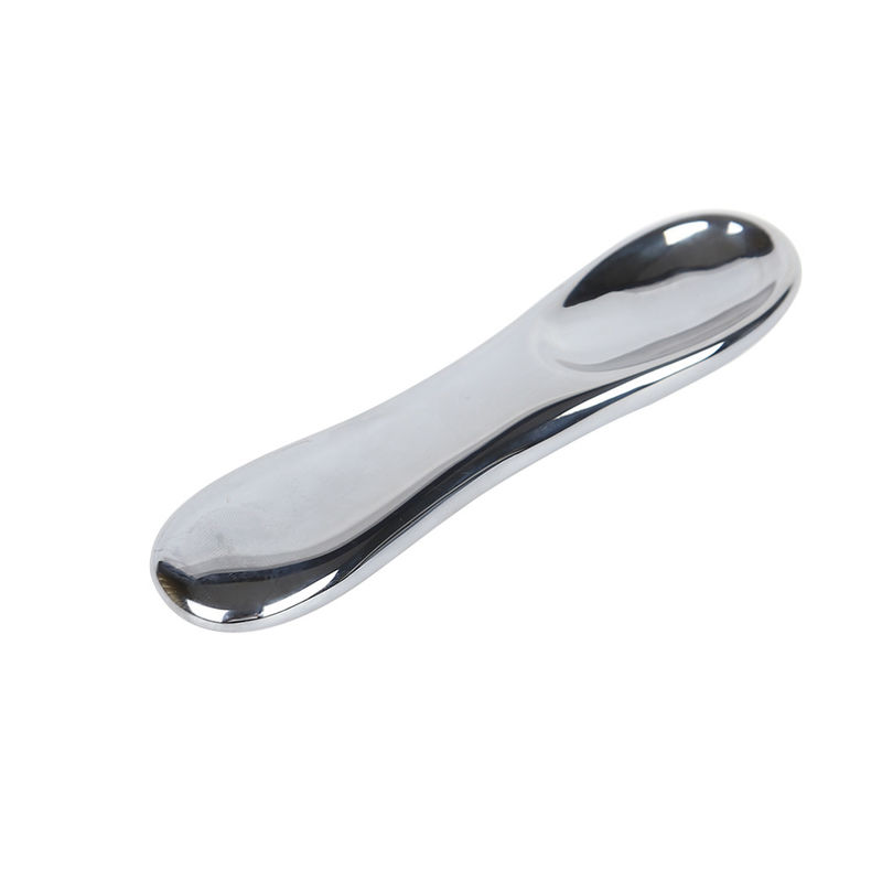 Massaggiatore Faciale Luxury Silver Terahertz Stone Gua Sha Cosmetic Eye Cream Spatula per la cura della bellezza Cosmetici Strumenti