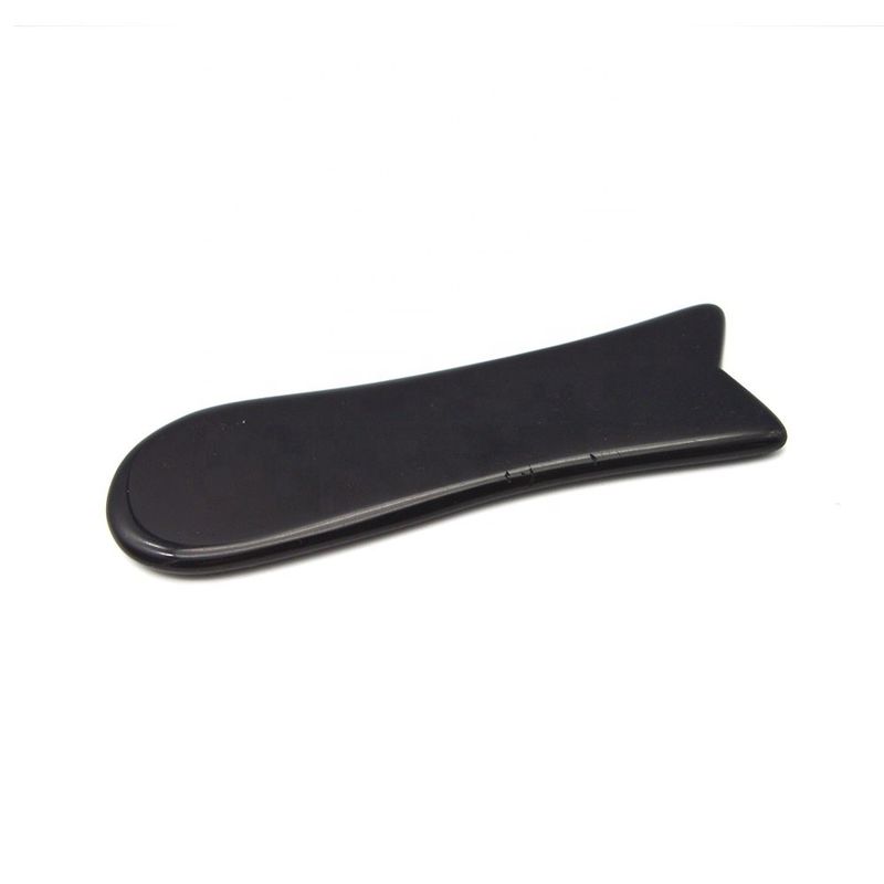 Strumento Gua Sha in ossidiana nera da 115 mm La soluzione definitiva per l'anti-invecchiamento e il ringiovanimento facciale