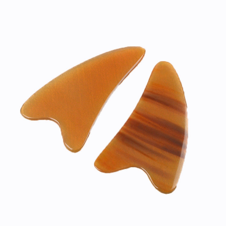 OEM/ODM Acceptabile strumento di massaggio Guasha per il viso e il corpo strumento di pietra naturale Gua Sha