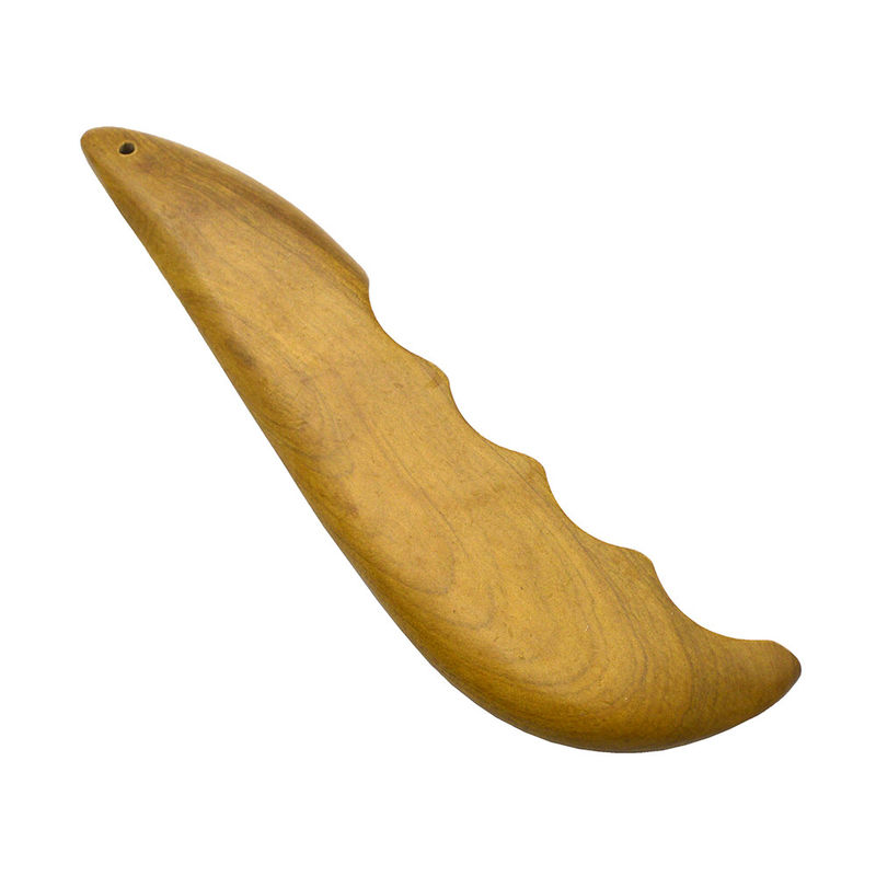 Massaggiatore di legno profumato Serie Gua Sha Board per il raschiatore di legno naturale Guasha Board Bordi lisci per il viso