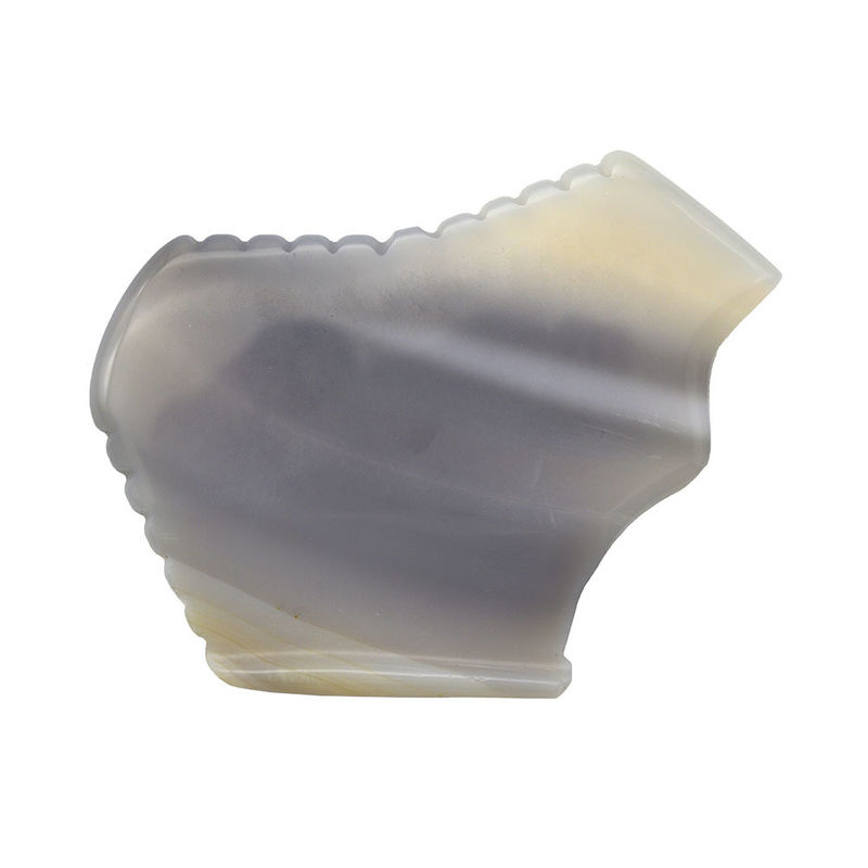 9.2*5.7*0.35 Agate Gua Sha Strumenti di pietra per il massaggio facciale Rosa Nero Grigio Bianco Grigio Massaggiatore Faccia Sanità