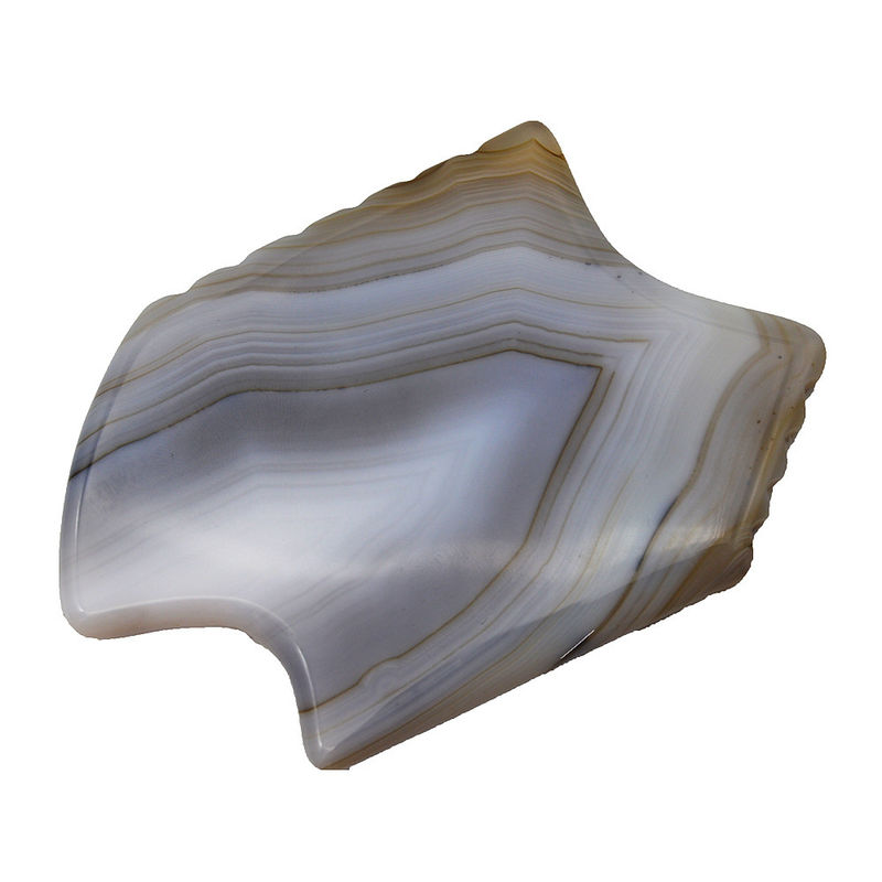Elimina direttamente le rughe con Agate Grigio Guasha Rose Quarzo Gua Sha Strumenti di massaggio di raschiatura Ossidiano Gua Sha Pietra